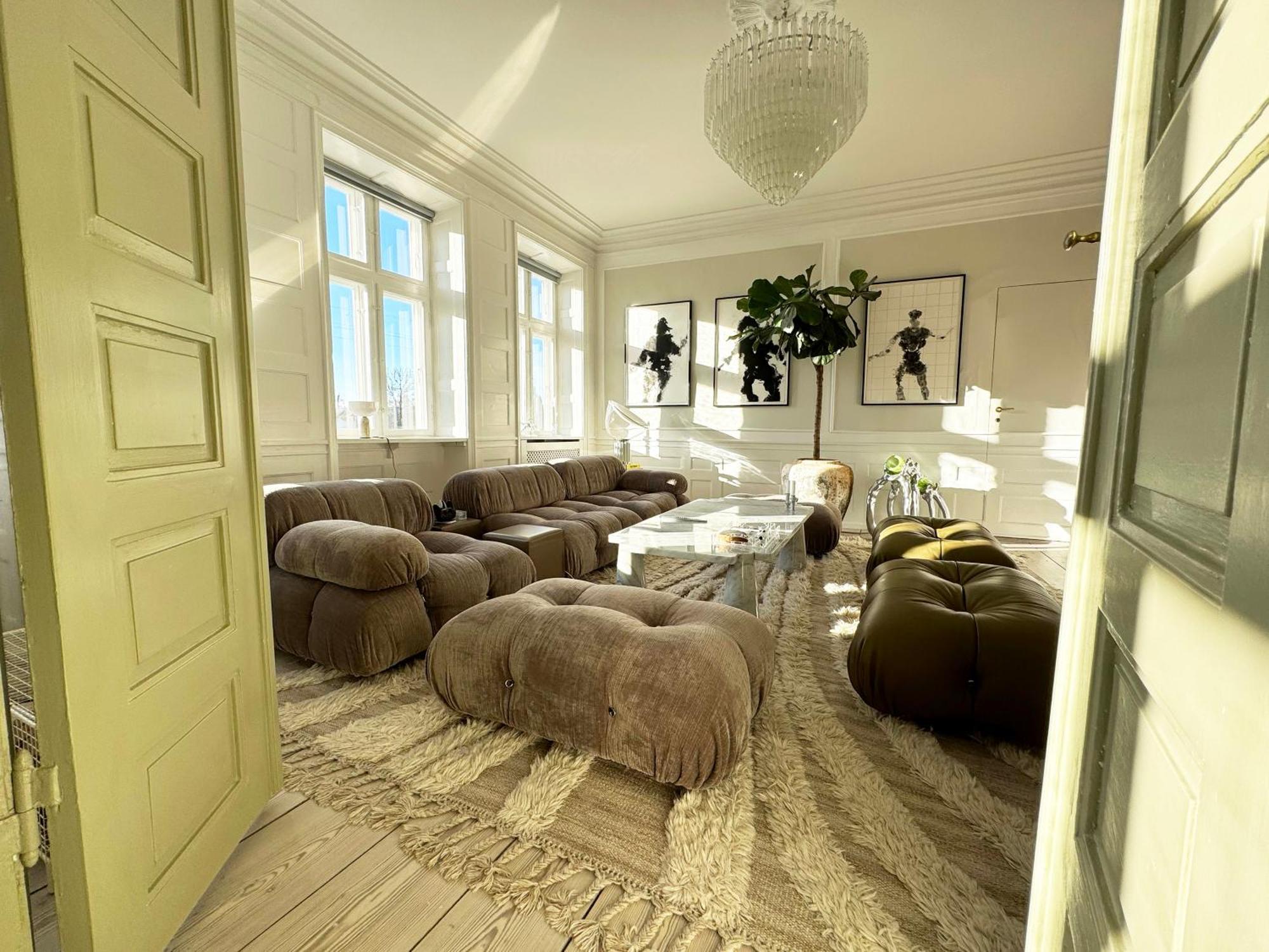 Luxury 'Kings Garden View' 260M2 Prime Located Flat Apartment Copenhagen Luaran gambar